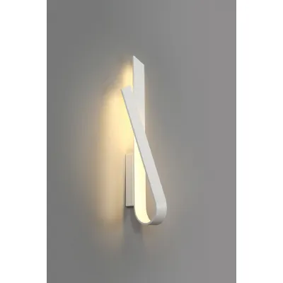 Feltham Wall Lamp, 1 x 12W LED, 3000K, 840lm, Sand White, 3yrs Warranty