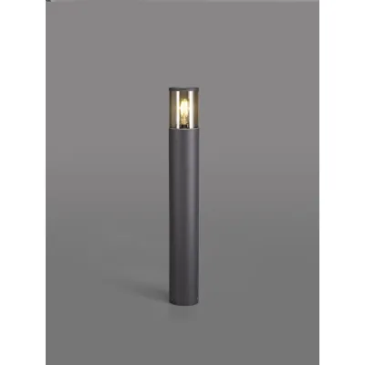 Ruislip 65cm Post Lamp 1 x E27, IP54, Anthracite Smoked, 2yrs Warranty