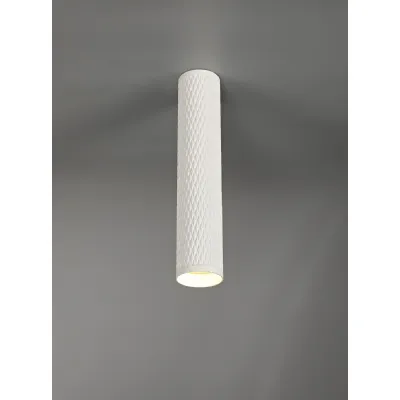 Lenham 30cm Surface Mounted Ceiling Light, 1 x GU10, Sand White