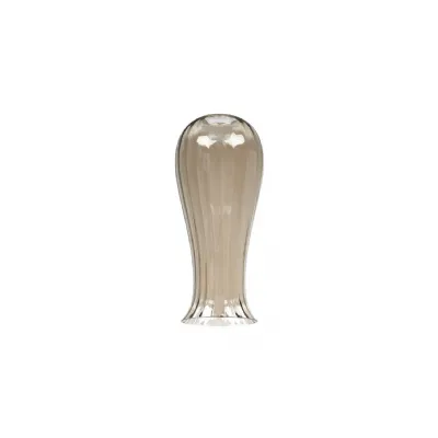 Harlan Vase 15 x 35cm Glass Shade (B), Cognac (Hole With Flat Edge) (6LT)
