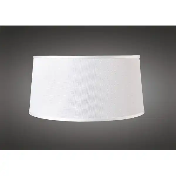 Habana White Round Shade 410 450mm x 215mm, Suitable for Pendant Lights