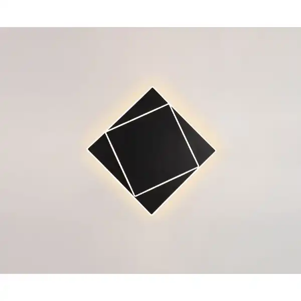 Dakla Wall Lamp, 30W LED, 3000K, 1810lm, IP20, Black, 3yrs Warranty