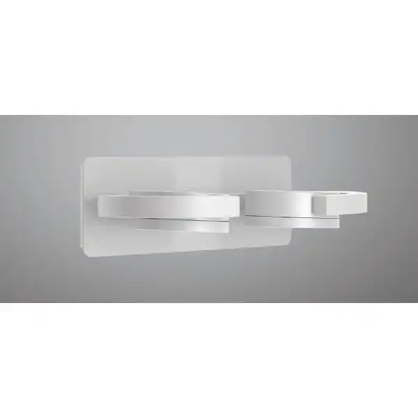 Iguazu Wall Lamp, Requires 2 x GX53, IP54, White, 2yrs Warranty