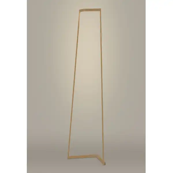Minimal Floor Lamp, 40W LED, 3000K, 3000lm, Dimmable, Gold, 3yrs Warranty