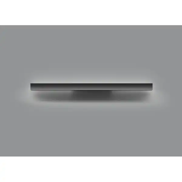 Hanok Wall Lamp 110deg, 38W LED, 3000K, 2850lm, Black, 3yrs Warranty