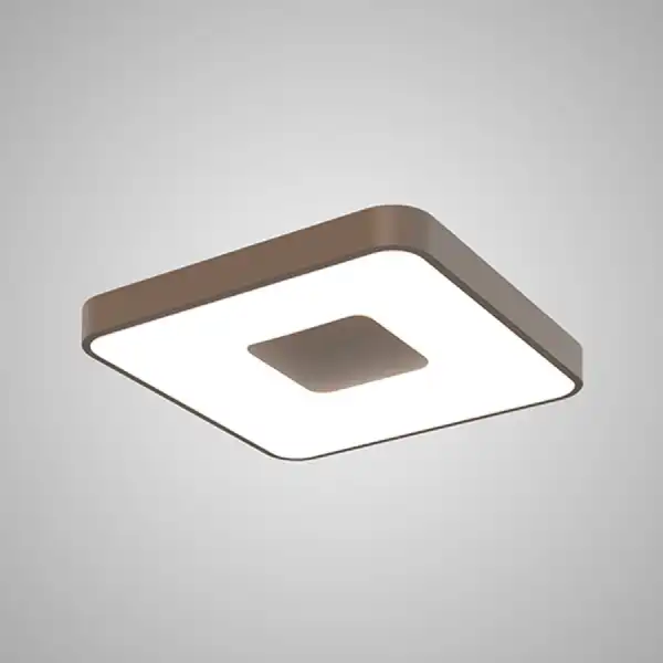Coin Square Ceiling 80W LED With Remote Control 2700K 5000K, 3900lm, Gold, 3yrs Warranty