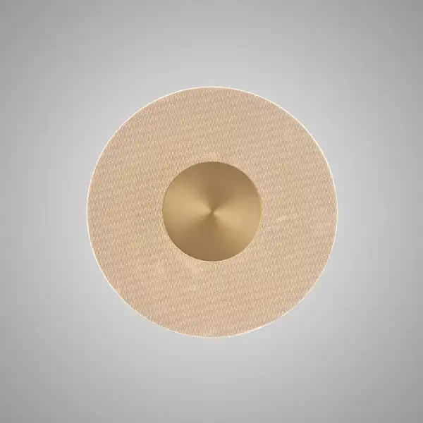 Venus Wall Lamp, 9W LED, 3000K, 780lm, Gold, 3yrs Warranty