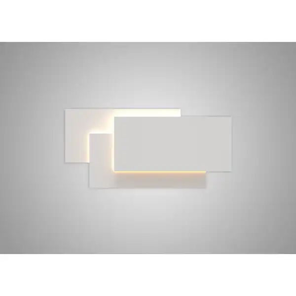 Tahiti XL Wall Lamp 12W LED 3000K, 1080lm, White, 3yrs Warranty