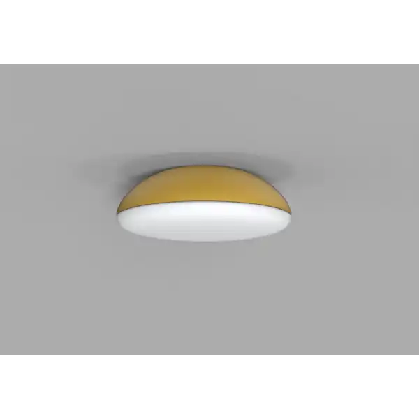 Kazz Ceiling 38cm Round, 4 x E27 (Max 20W LED), Gold