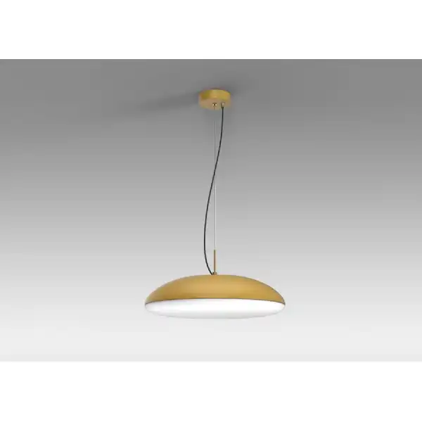 Kazz Pendant 50cm Round, 6 x E27 (Max 20W LED), Gold