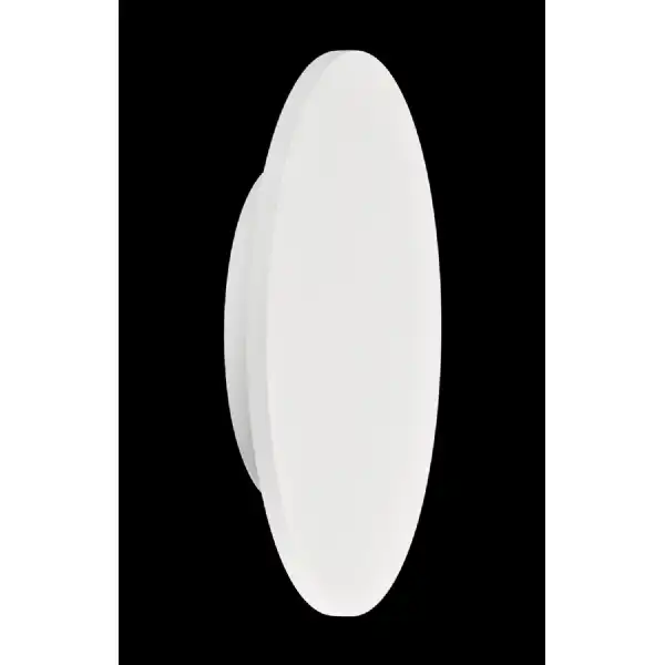 Bora Bora Wall Light 27cm Round 16W LED 3000K, 1350lm, Matte White, 3yrs Warranty