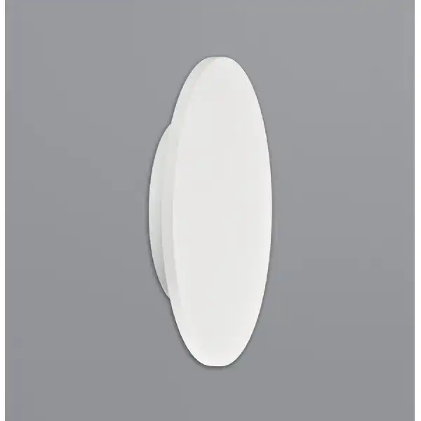 Bora Bora Wall Light 27cm Round 16W LED 2700K, 1350lm, Matte White, 3yrs Warranty