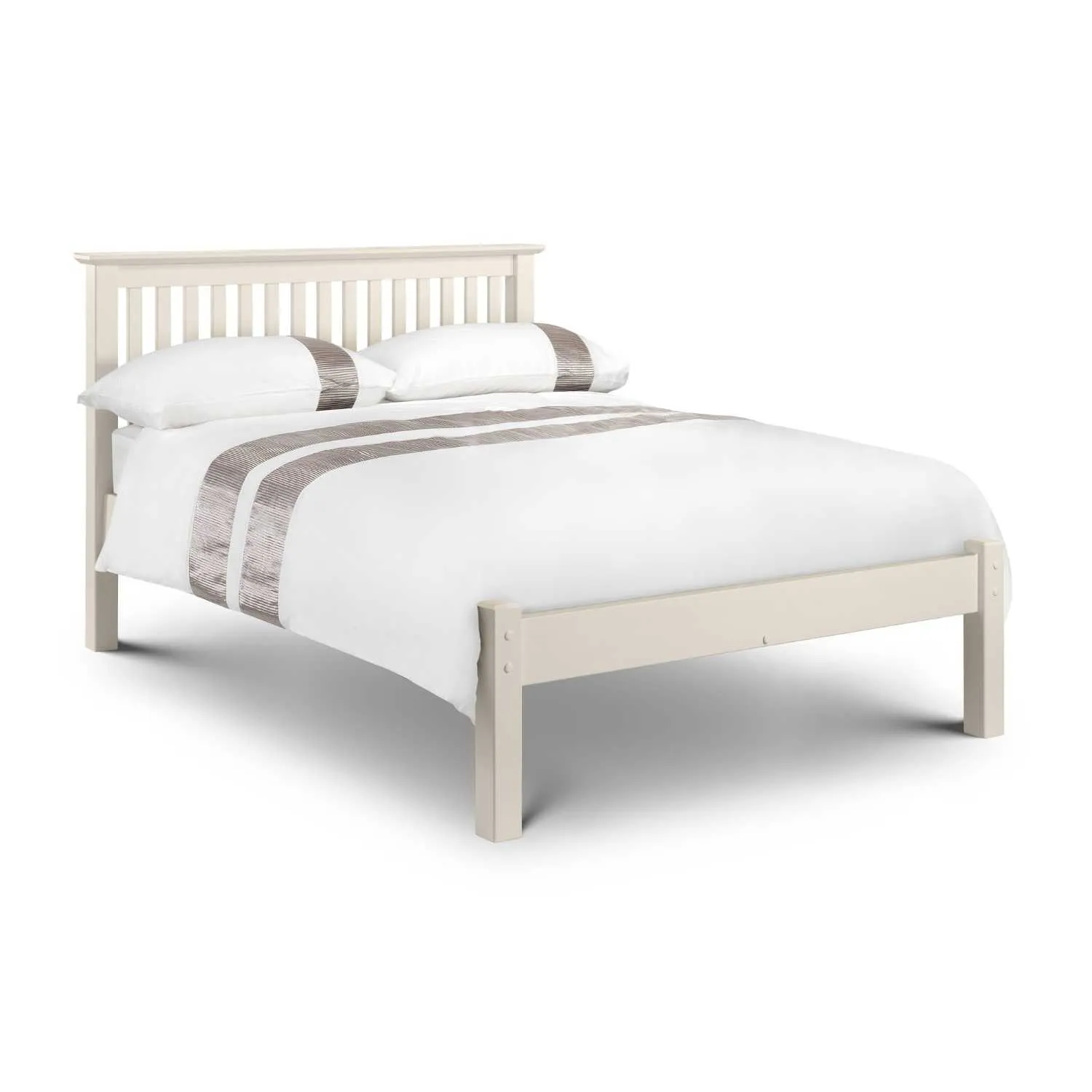 Barcelona Bed LFE White 150cm