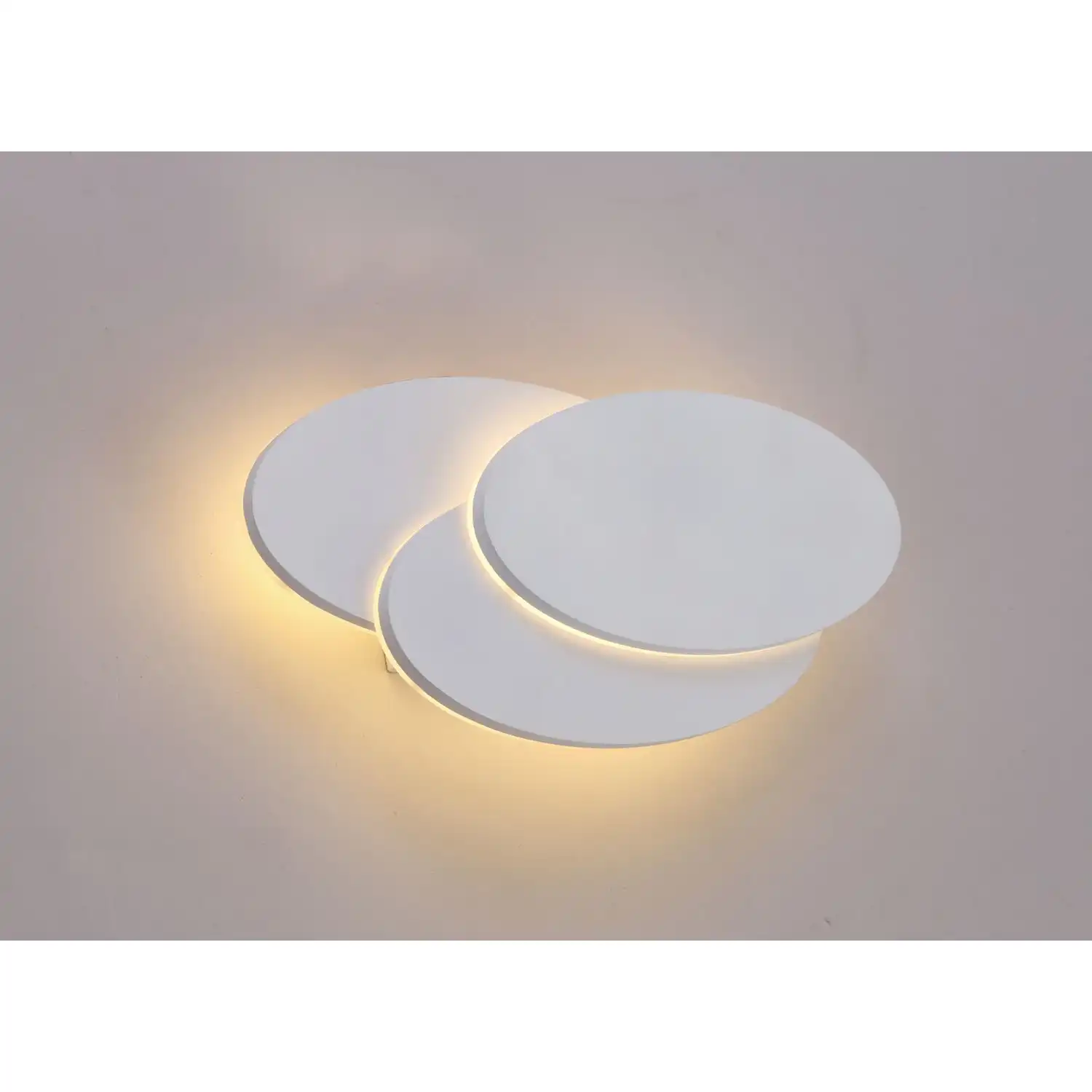 Kiania Wall Light Oval, 12W LED 3000K, Sand White, 490lm, 3yrs Warranty