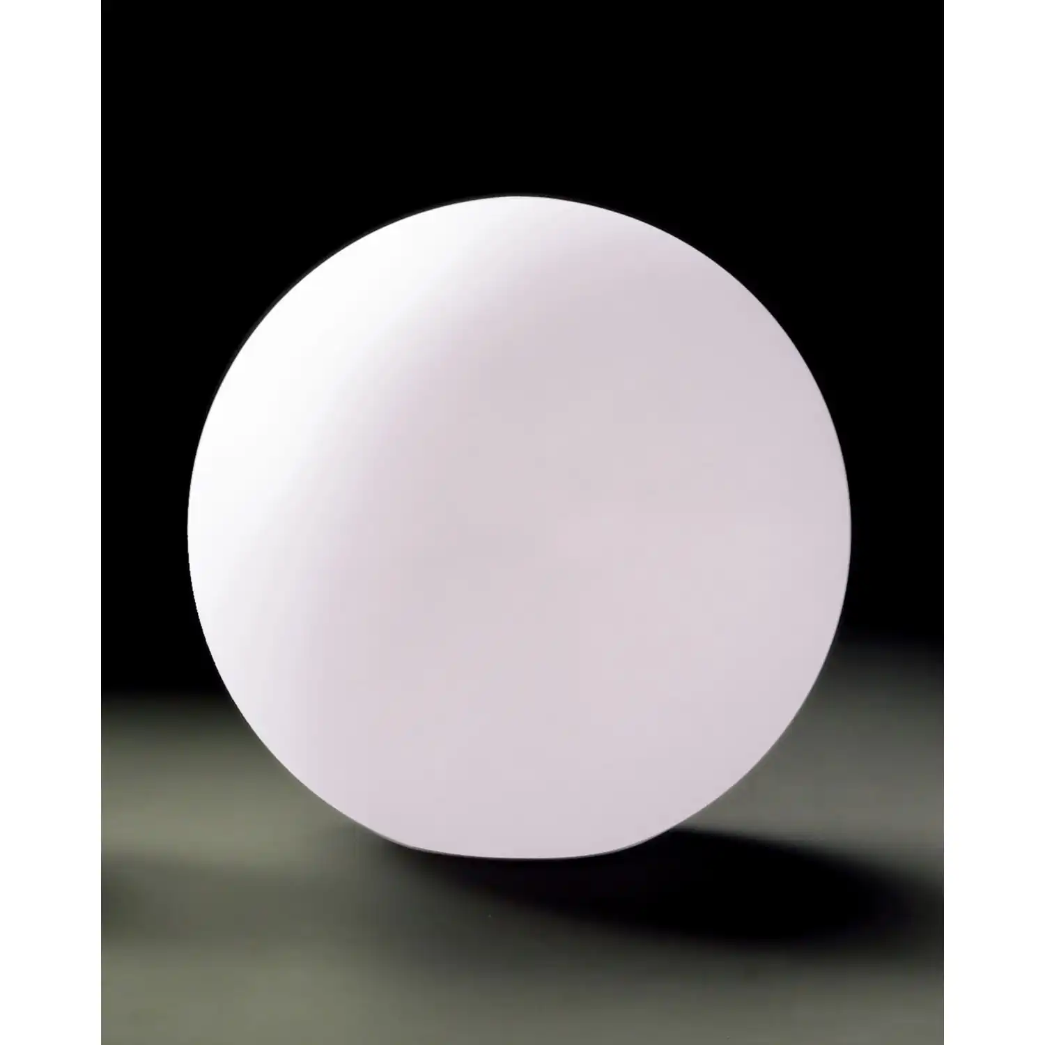 Huevo Ball Table Lamp 1 Light CFL Medium In Line Switch Indoor, Opal White