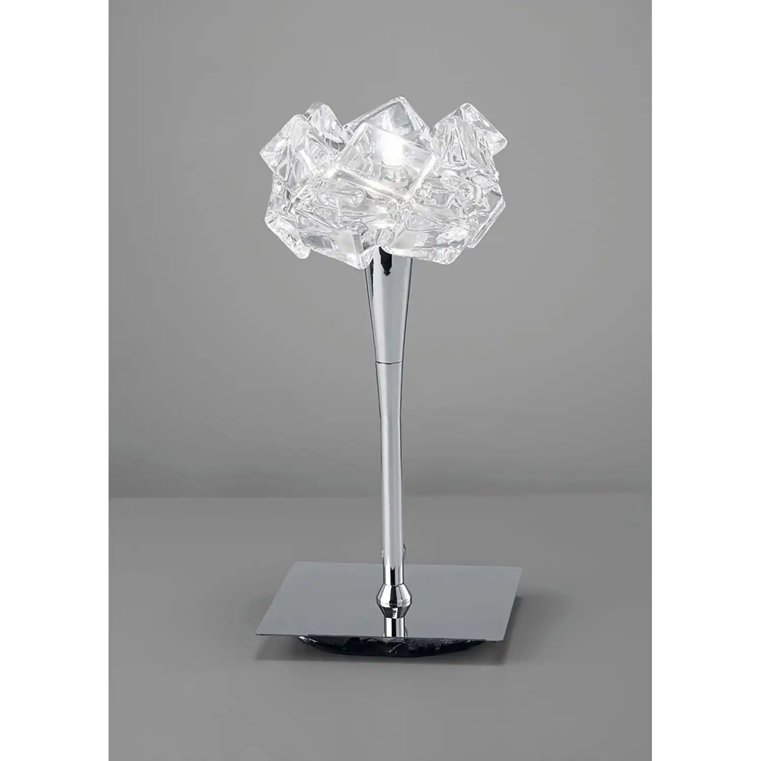 Artic Table Lamp 1 Light G9, Polished Chrome