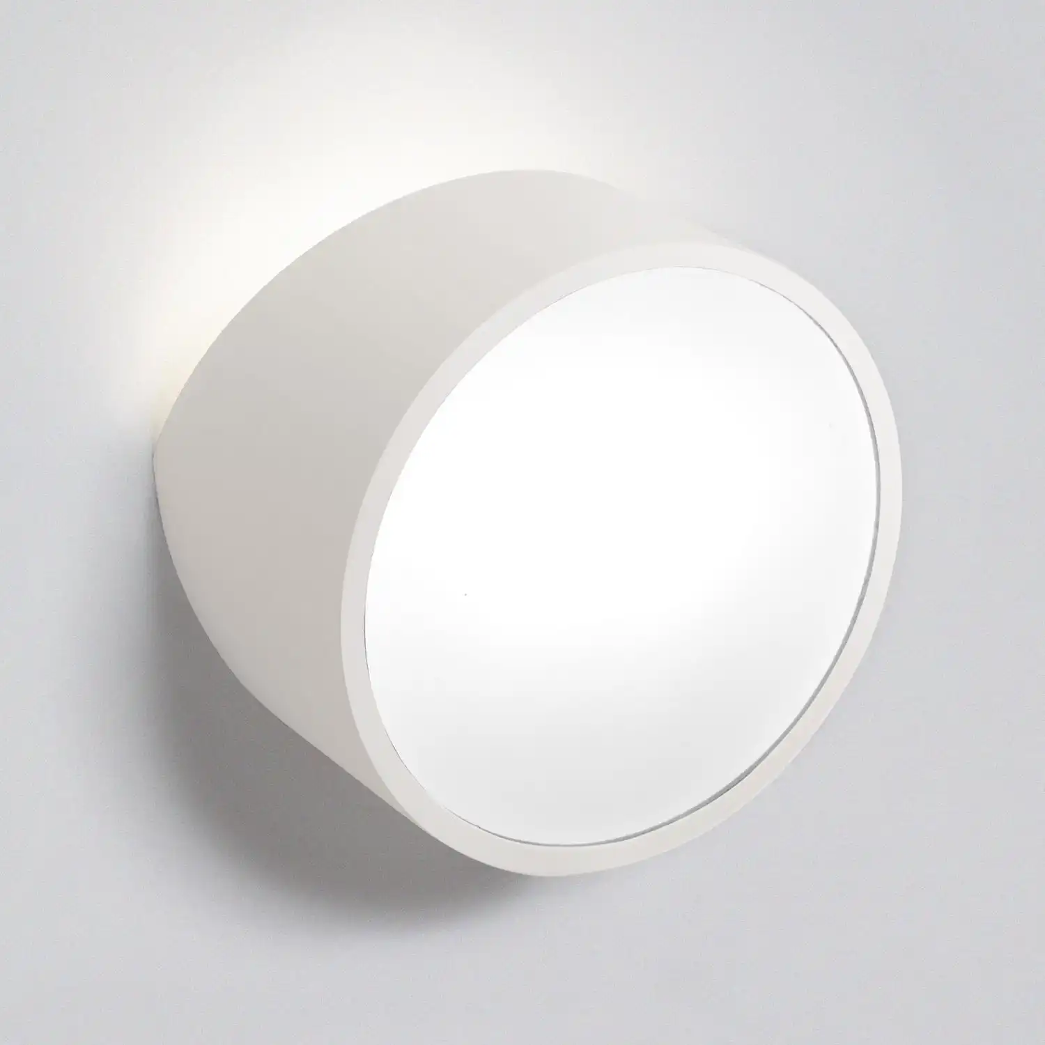 Mini IP44 Wall Light Round 2x5W G9 LED (not incl.), Matt White