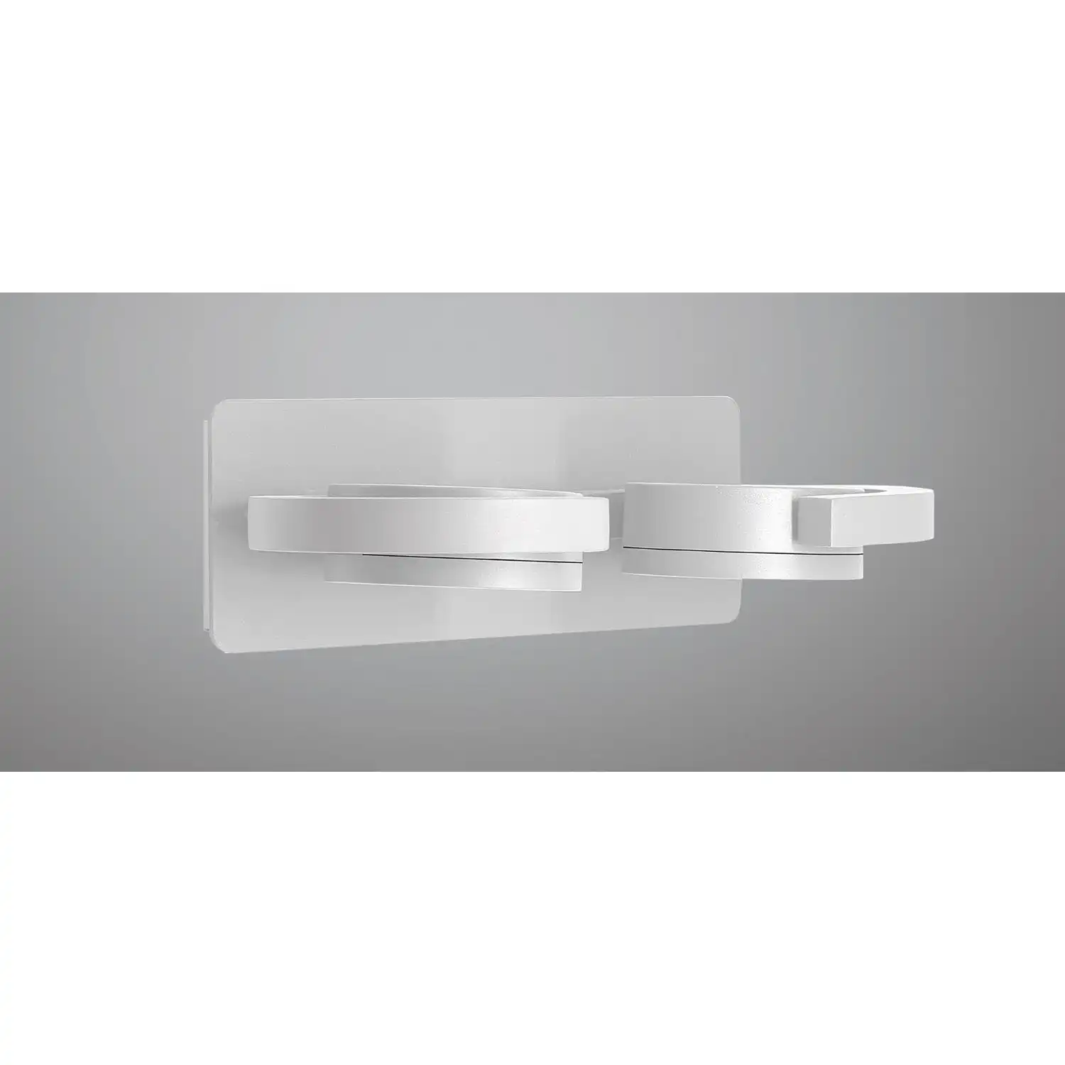 Iguazu Wall Lamp, Requires 2 x GX53, IP54, White, 2yrs Warranty