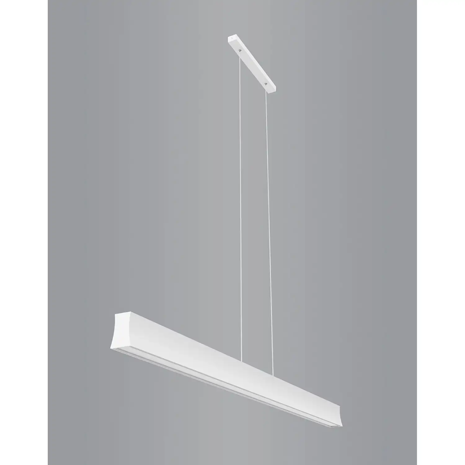 Hanok Linear Pendant 110deg, 38W LED, 3000K, 2850lm, White, 3yrs Warranty