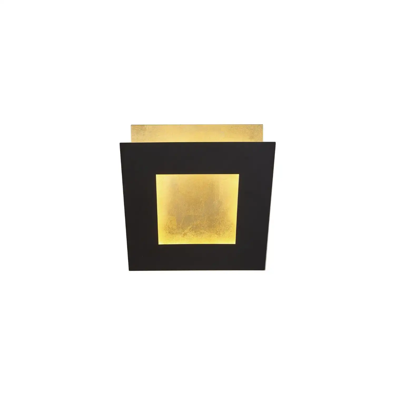 Dalia 14cm Wall Lamp, 12W LED, 3000K, 840lm, Gold Black, 3yrs Warranty