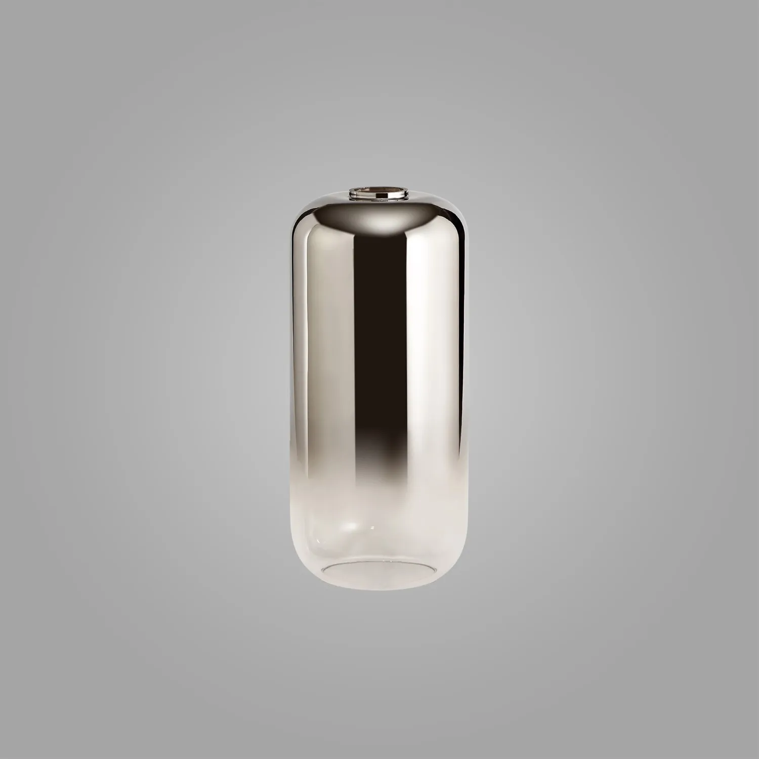 Epsom 16cm Cylinder Glass (A), Smoke Fade Clear